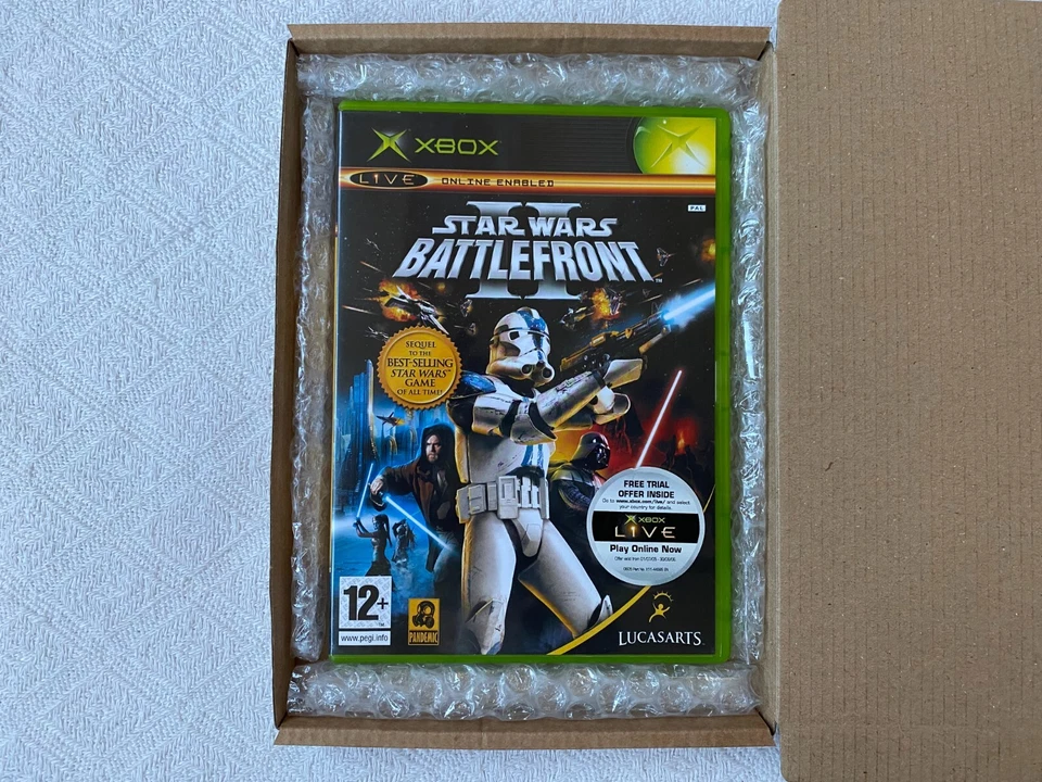 Star Wars Battlefront II XBOX - UK PAL VGC CIB - High Quality Packing - Tracked - Image 2 of 4