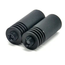 2pcs 18x45mm 5.6mm TO-18 Laser Diodo Housing w/ Lens 200nm-1100nm