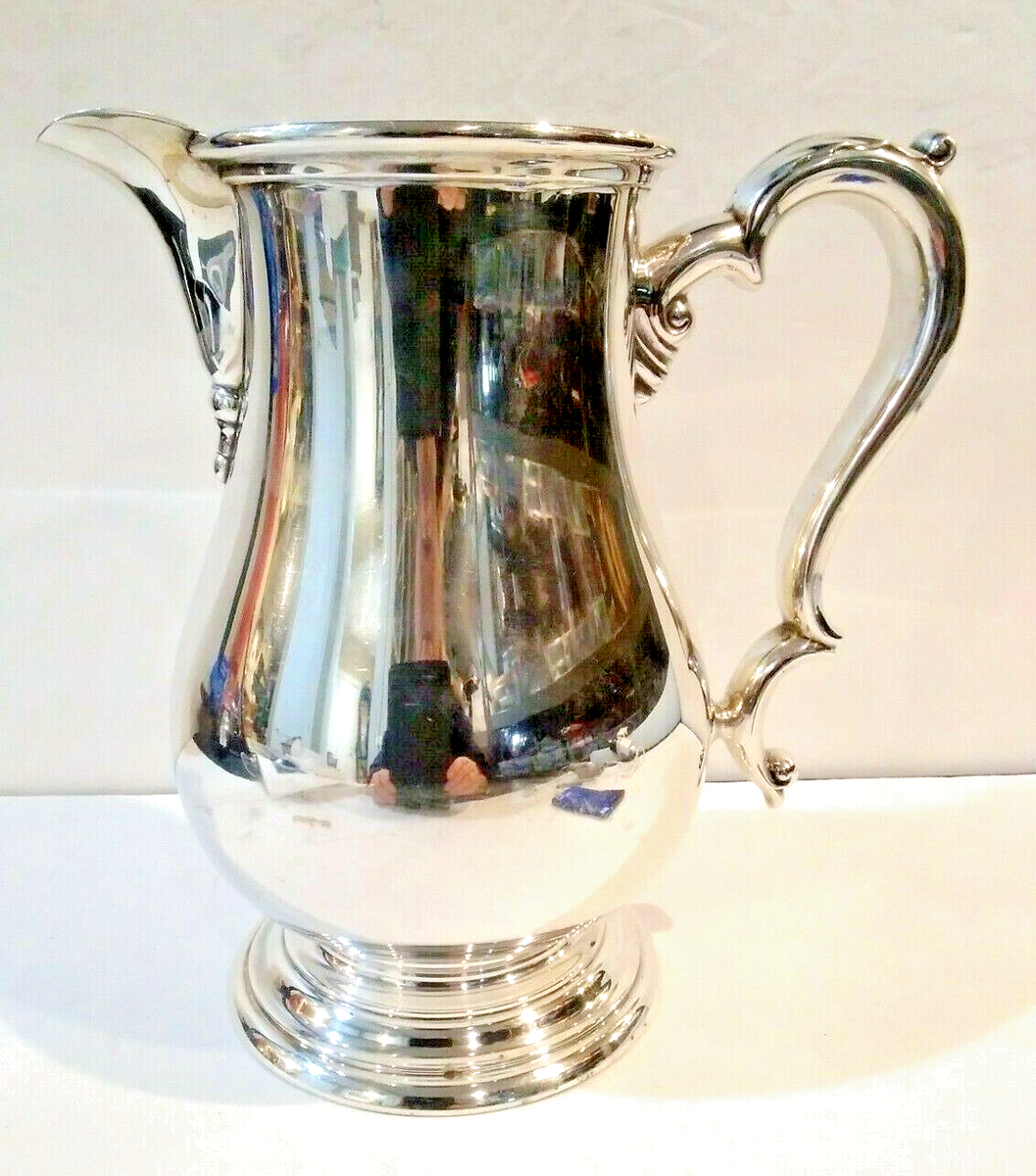 International Sterling Sterling Silver Pitcher LORD SAYBROOK 8.5