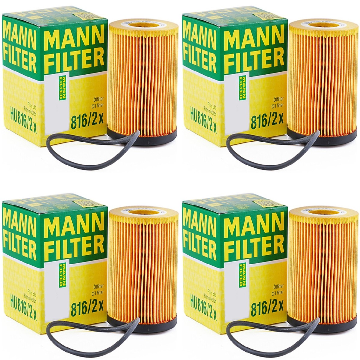 ニワniwa　1208 MANN HU 816/2X Engine Oil Filter MINI Cooper OEM 11427512446
