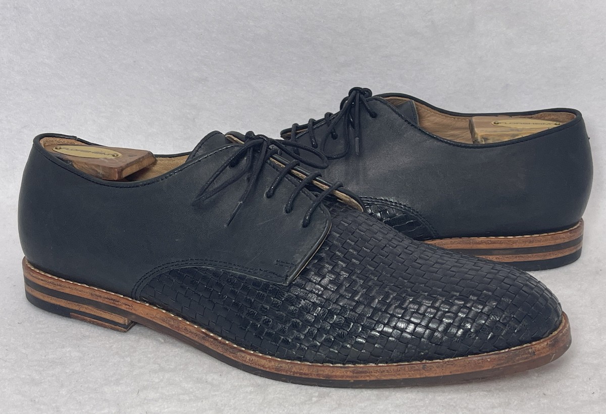 woven leather mens dress shoes Buy Brown from Next USA WHY BUY FROM US Men's Woven Leather Oxford Shoe