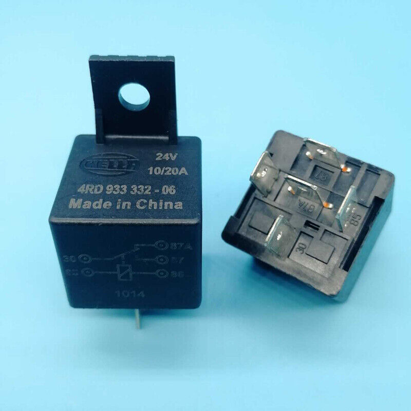 1Pc 4RD933332-06 Automotive Relay 5Pins 24V 10/20A #sumaik11