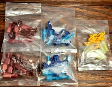 50PCS T-Tap Wire Connectors Self-Stripping Quick Splice Electrical Wire Term...