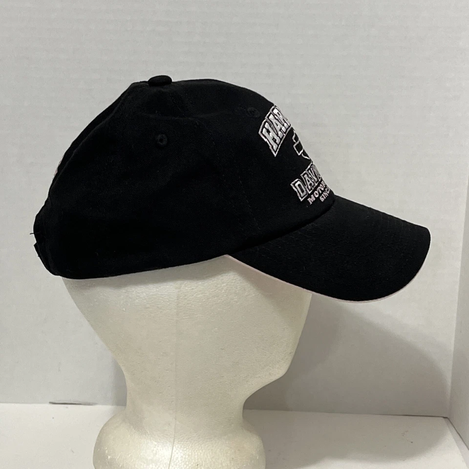 Harley Davidson Ladies Since 1903 Pink Black Logo Hat Cap Aruba Big Twin - Image 2 of 4