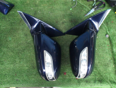 レア！　HONDA純正角型右ミラー 「88110-KM3-751」VT250 Honda Legend KB1 KB2 Side Door Mirror Power Folding | eBay