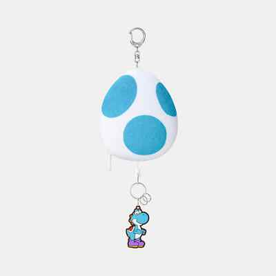 アクセサリー Yoshi Super Mario Yoshi Egg-shaped Keychain Key Case Nintendo