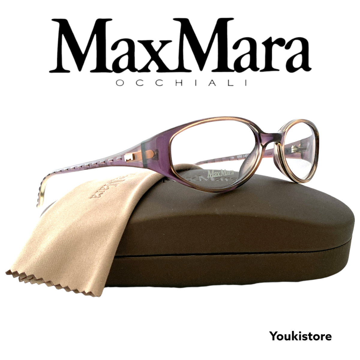 MAX MARA occhiali da vista MM 140 VX4 Optyl eyeglasses Made in