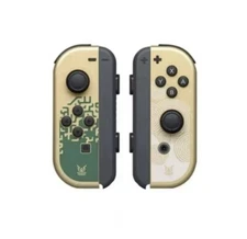 Joy Con Controllers Set L&R Wireless Zelda Themed Dual Vibration For Switch