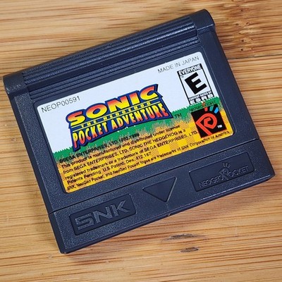 Sonic the Hedgehog Pocket Adventure (NeoGeo Pocket Color) Tested - Authentic