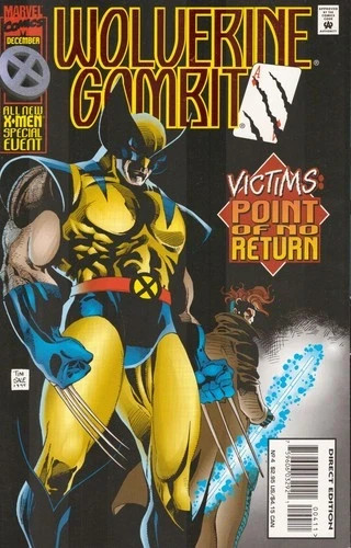 Wolverine Gambit #4 1995 Marvel Comic VF/NM