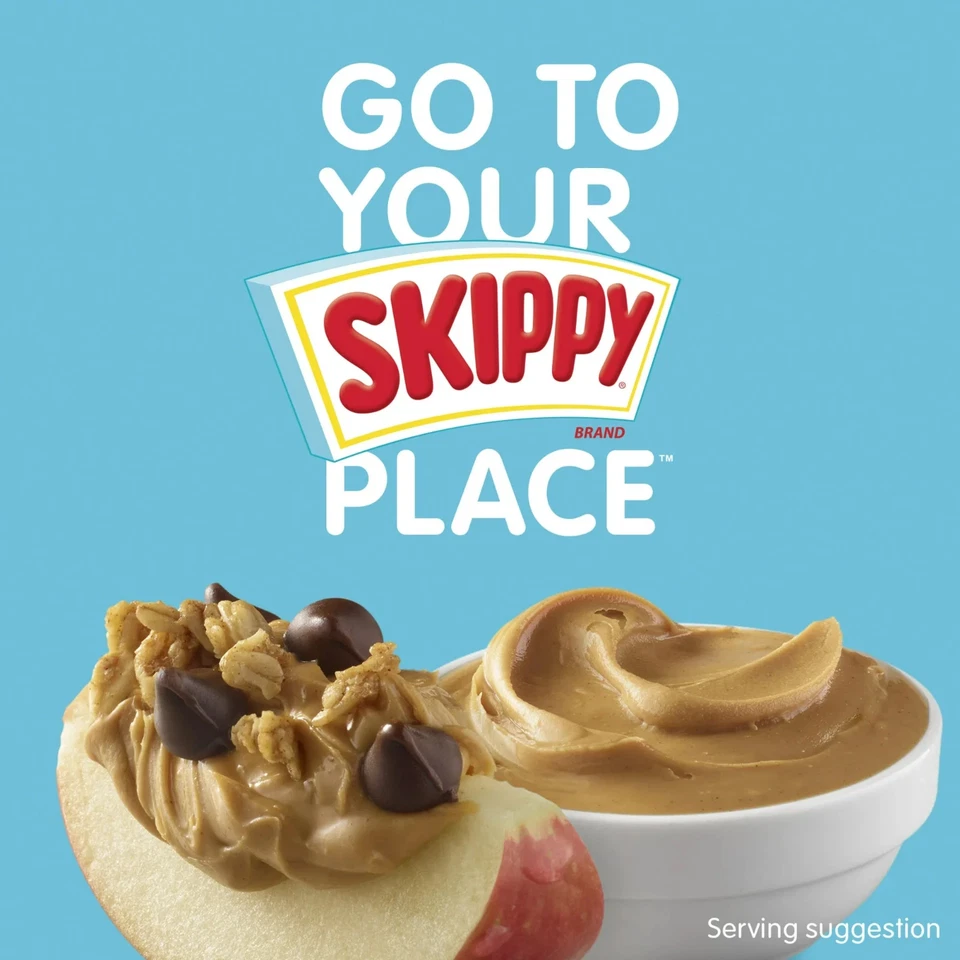 SKIPPY Natural Creamy Peanut Butter Spread with Honey, 6 g Protein Per Serving, - Image 4 of 4