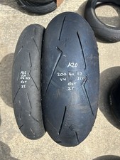 Pirelli Diablo Supercorsa Sc V4 Scrubs 120/200 Trackday Track Road Tyres