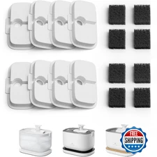 PETLIBRO 8PK Replacement Water Filters for Dockstream Cat Fountain PLWF106-PLWF0