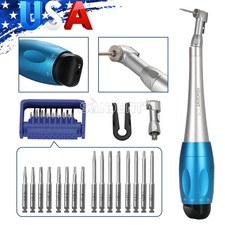 Universal Dental Implant Kit Torque Wrench Contra Angle  16pcs Drivers Blue