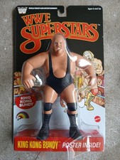 WWE LJN Superstars King Kong Bundy Black Card Chase Series 2 New In Box 