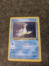 Pokémon TCG Lapras 10/62 Fossil Holo