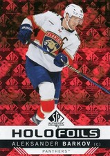 2024-25 UD SPA HOLO FOILS RED HF-49 ALEKSANDER BARKOV NEAR MINT CONDITION
