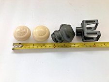Two Vw Gear Shift Knobs Plus Parts Unused 1961-1967 Oem Vw Coupler Grommet