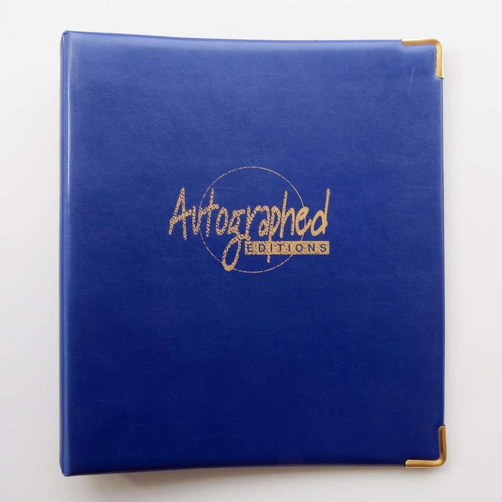 Coin Cover Album - FDC Binder - PNC Folder Autographs