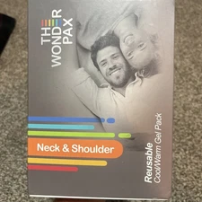 The Wonder Pax Neck & Shoulder Reusable Cool/Warm Gel Pack New Open Box