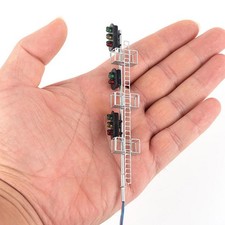 1/87 Modèle Train Feu de Circulation Panneau de Signalisation pour Train