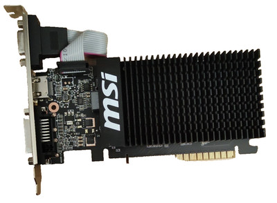MSI Nvidia GeForce GT 710 1GD3H LP 1GB DDR3 PCI-E Grafikkarte/GPU HDMI/DVI/VGA