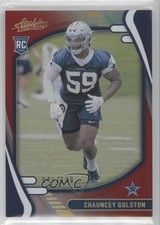 2021 Panini Absolute Rookies Spectrum Red 49/100 Chauncey Golston #192 07x3