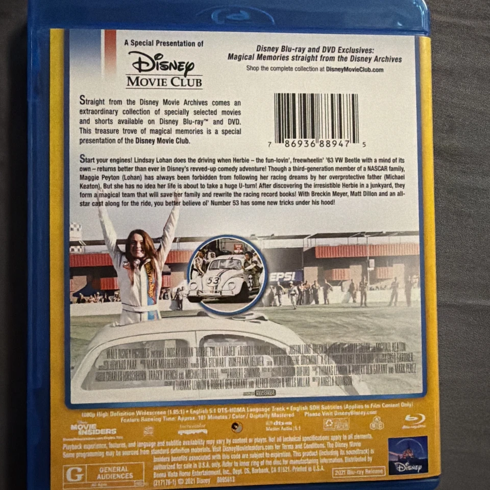 Herbie Fully Loaded (2005) Disney Movie Club Exclusive - Image 2 of 3