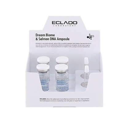 ECLADO Dream Biome Salmon DNA Ampulle 10ml x 4EA Hyaluron Anti-Aging Ampulle