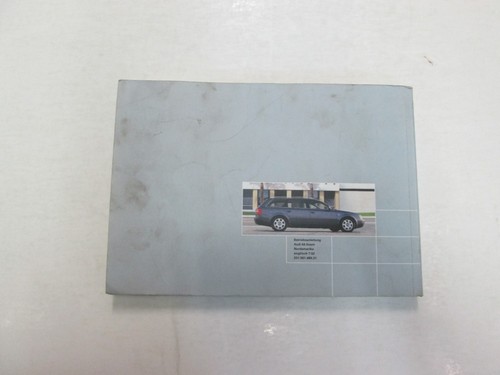 2003 Audi A6 Avant Propietarios Operadores Propietario Manual Fábrica OEM - Imagen 12 de 12