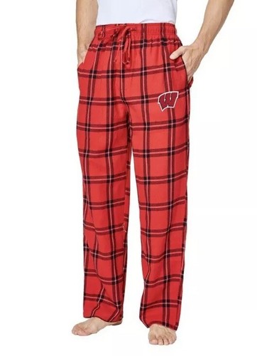 New NWT Wisconsin Badgers Flannel 