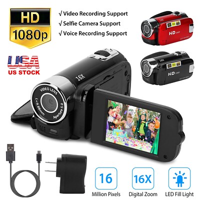 16X 1080P Camera Zoom Digital Video Camera Camcorder