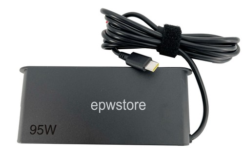 95W 20V 4.75A USB TYPE C AC Adapter Charger For Lenovo ideapad 720s-13 X280 A485 - Afbeelding 2 van 4