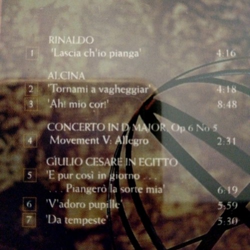 Yvonne Kenny Handel Arias CD Album Australian Brandenburg Orchestra Paul Dyer - Picture 4 of 8