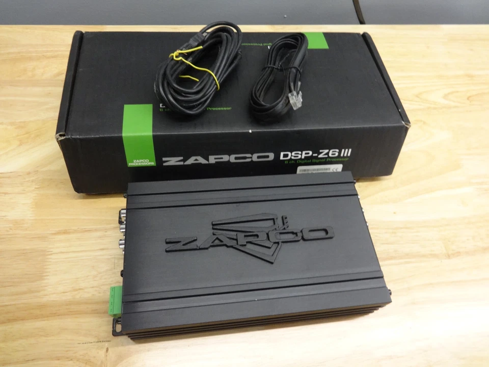 Zapco DSP-Z6 III 6-Channel Digital Sound Processor - Image 3 of 4