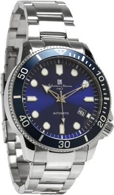 Salvatore Marra Watch Automatic SM24105 Men's Silver | eBay