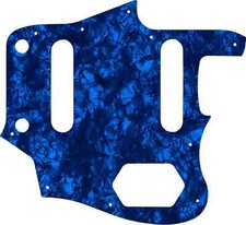 WD Custom Pickguard For Fender American Professional Jaguar 28DBP Dark Blue ...