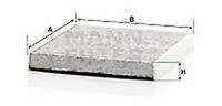 CUK 26 009 Mann-Filter Innenraumfilter FüR Audi, Audi (Faw), Cupra, Ford, MAN