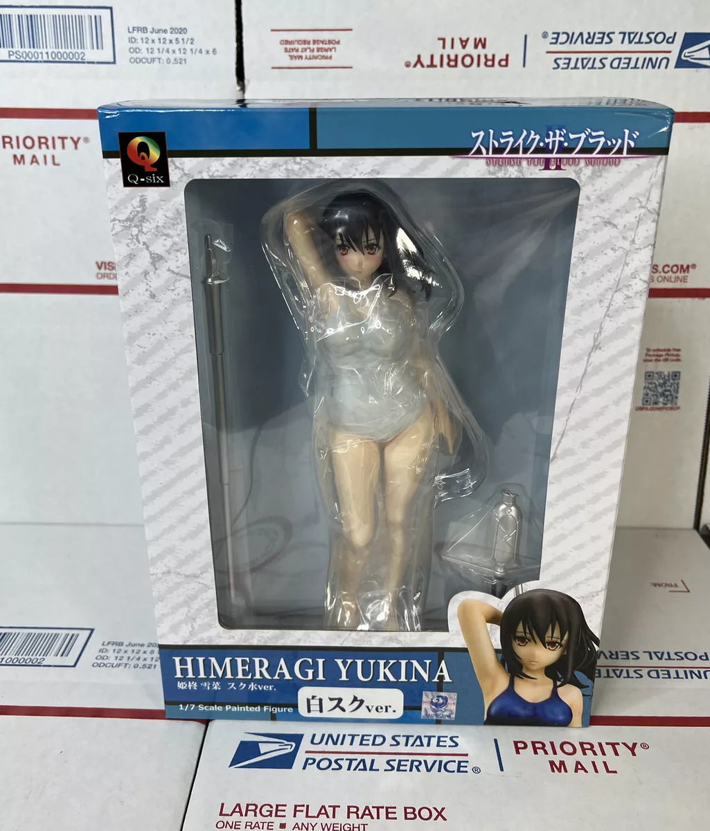 Q-Six Strike the Blood Yukina Himeragi White School Swimsuit Ver