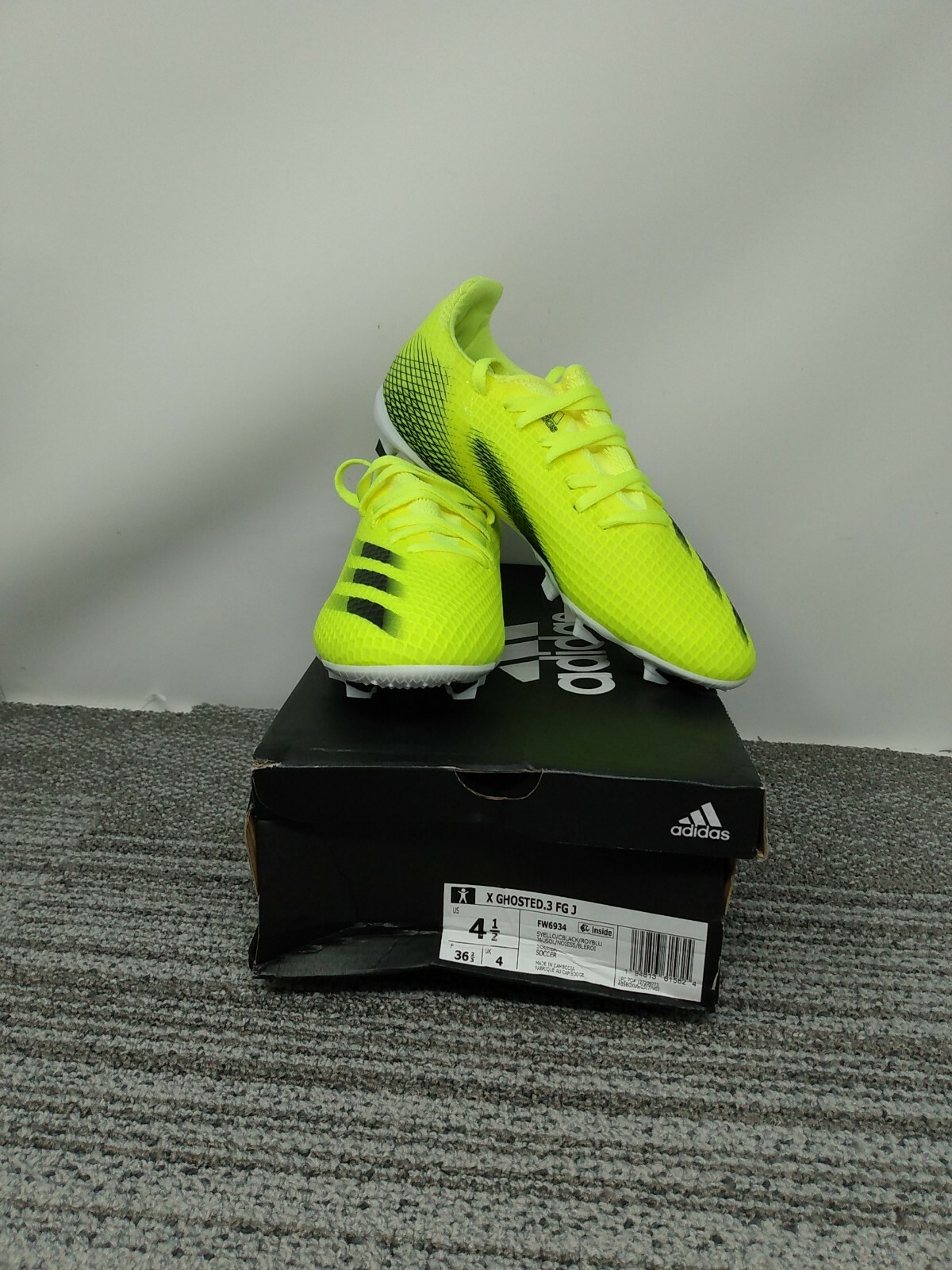 Adidas x ghosted .3 FG Soccer Cleats 