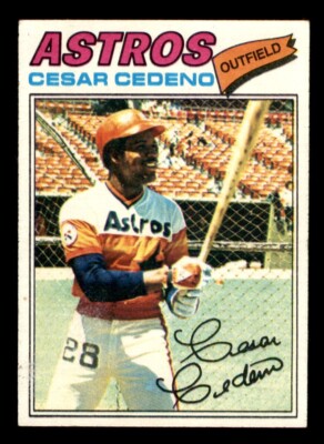 1977 Topps Baseball #90 Cesar Cedeno EX *d4