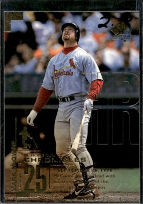 1999 SP Authentic: Home Run Chronicles #HR68 Mark McGwire St. Louis Cardinals