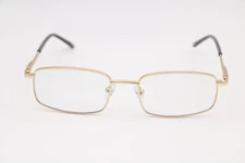Ottoto Edmonton Gold Rectangle 35-001703 Eyeglasses Frames 53-18-145