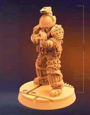 1/24 resin figures model Fantasy Space Warrior 3D Printing Unassembled Unpainted