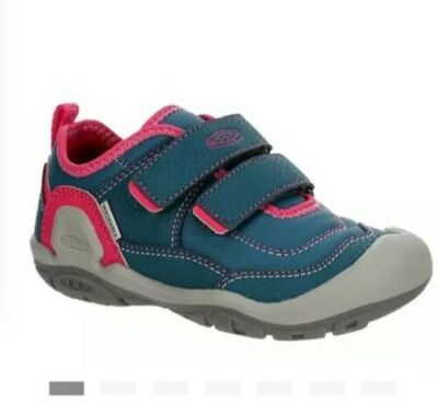 Keen shoes girls size US 4 Knotch Hollow double strap sneaker blue pink