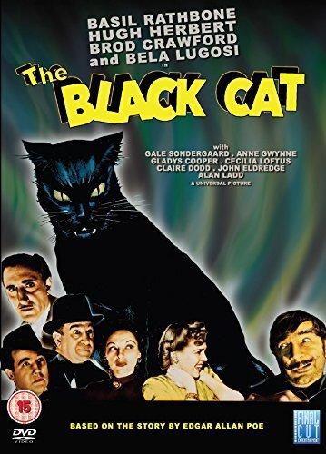 The Black Cat (1941) DVD UK (DVD) Basil Rathbone Hugh Herbert Broderick Crawford