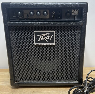 #ad Peavey Max 158 Small Bass Combo Amplifier * Good Working amp; Cosmetic Condition $77.70