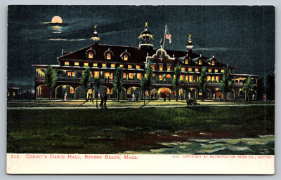 Postcard Condit's Dance Hall, Revere Beach, Mass. C9