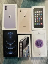 iPhone Lot Of 6 Boxes Original Apple Retail Box Only Without Accessories