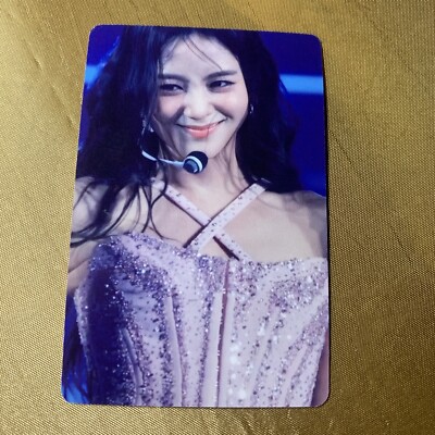 JISOO BLACKPINK Group Pink Coachella Celeb K-pop Girl Photo Card Close 2